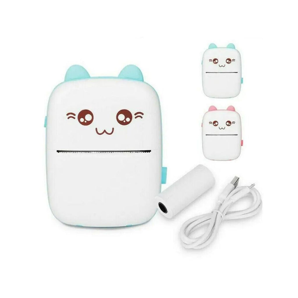 Mini Impresora Térmica Portátil Bluetooth – Sin Tinta, Compacta y Fácil de Usar