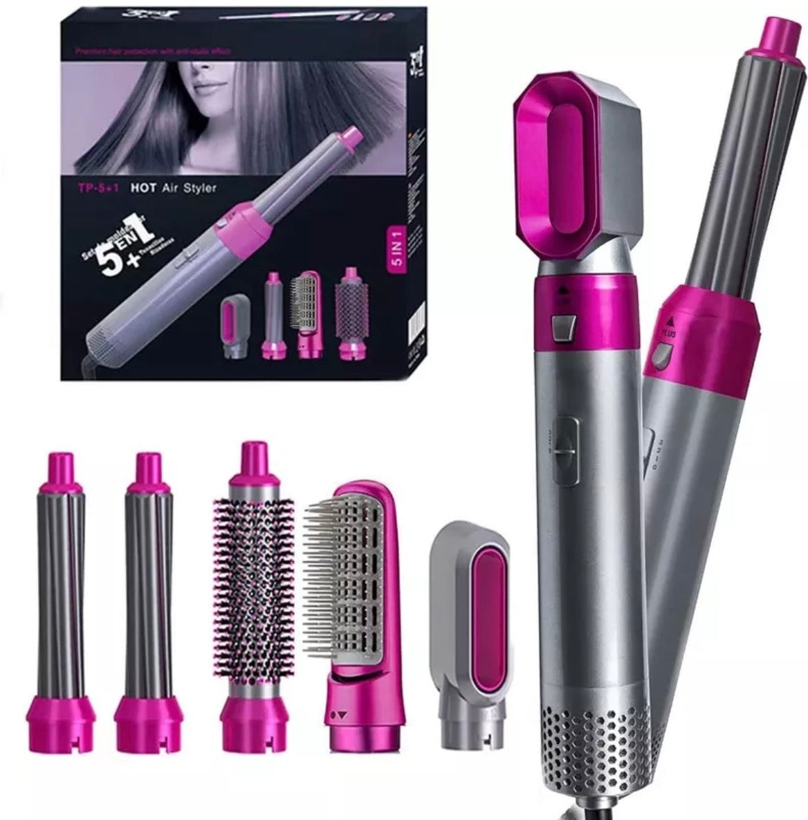 Cepillo Secador 7 en 1 Profesional