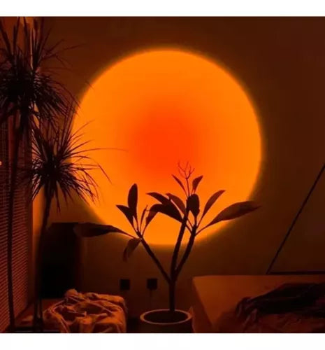 Lampara Efecto Luz Atardecer