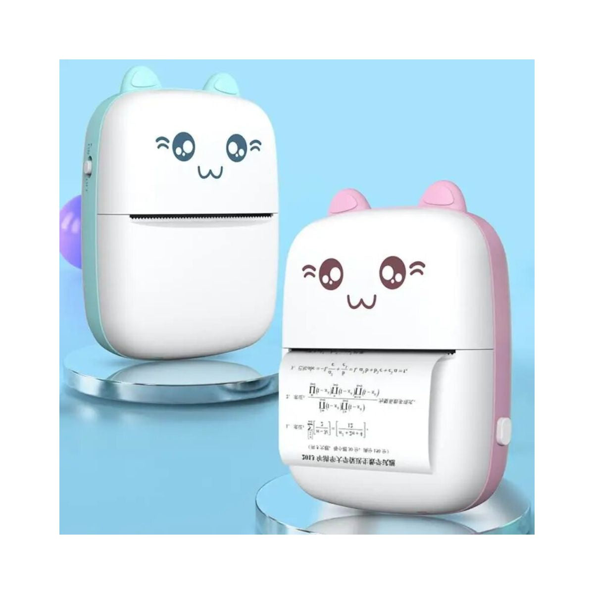 Mini Impresora Térmica Portátil Bluetooth – Sin Tinta, Compacta y Fácil de Usar