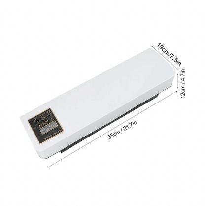 Calefactor de Pared Eléctrico con Control Remoto – Bajo Consumo y Calentamiento Rápido